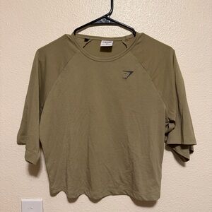 Gymshark olive green Tee